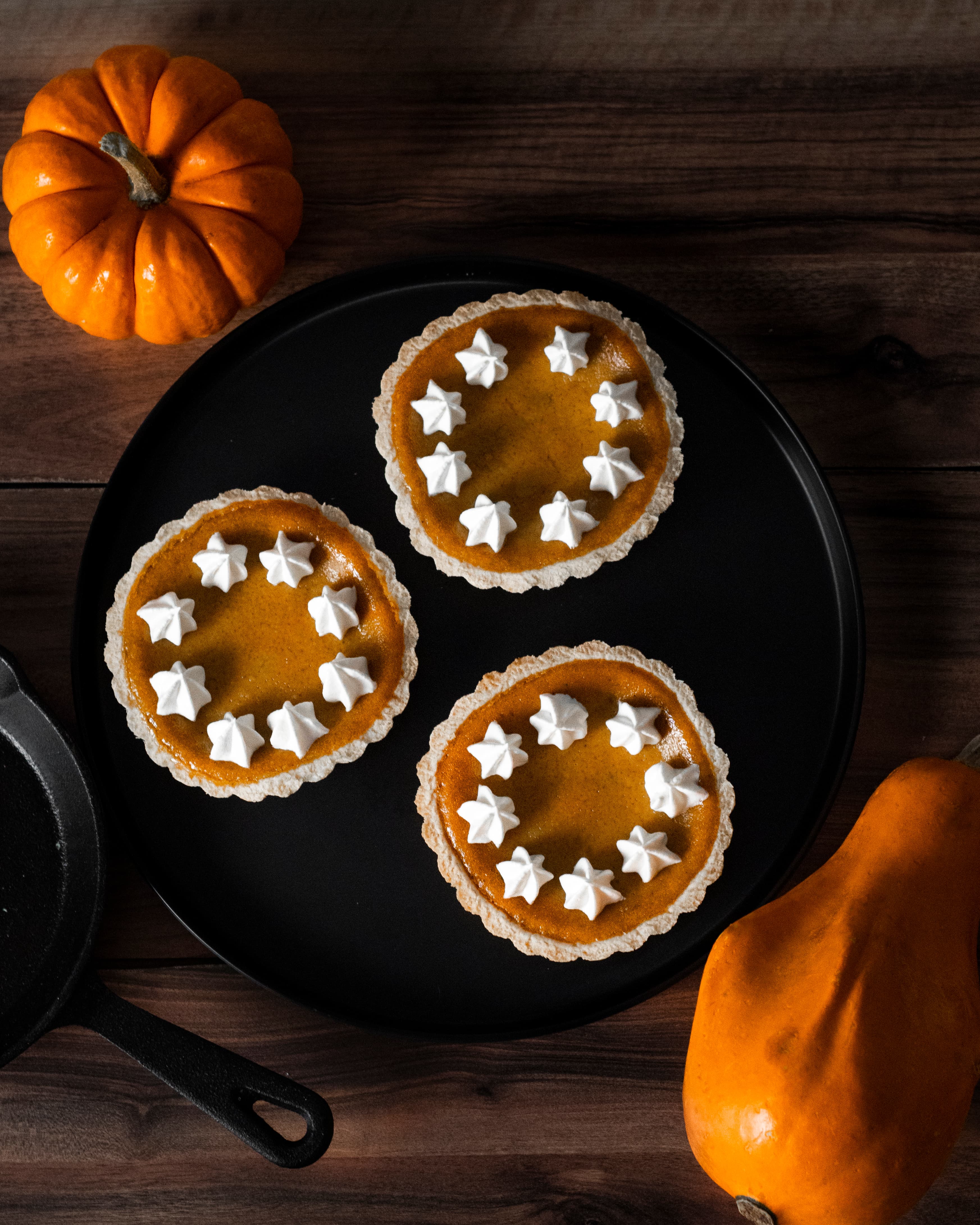 Mini pay de calabaza